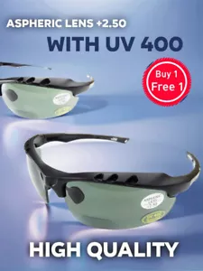 Sunglasses TR90 frame, Smoke 2.0 mm pc Polarized Bifocal lens Magnification +2.5 - Foto 1 di 14