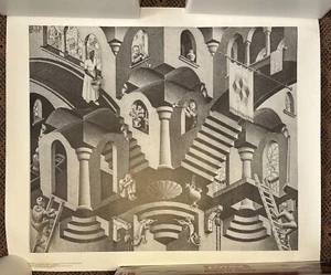 Hol en Bol - konkav und konvex von M.C. Escher (Official Print) [20,5x24,5] - Bild 1 von 1
