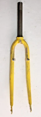 Rigid Road Bike Fork 700c 11/8" Threaded 200mm Steel Hybrid MTB Fast USA Shipper - Image 1 of 4