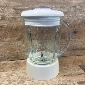 Cuisinart Smart Power Duet Blender Pitcher W/ Lid & Blade 40 oz 5 Cups White - Picture 1 of 9