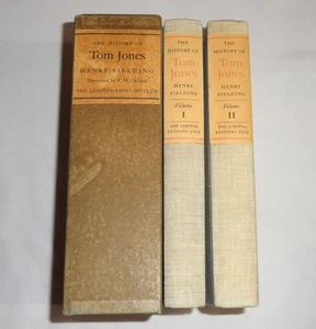 “The History Of Tom Jones” Henry Fielding Limited Editions Club 2 Vol & Slipcase - Imagen 1 de 24