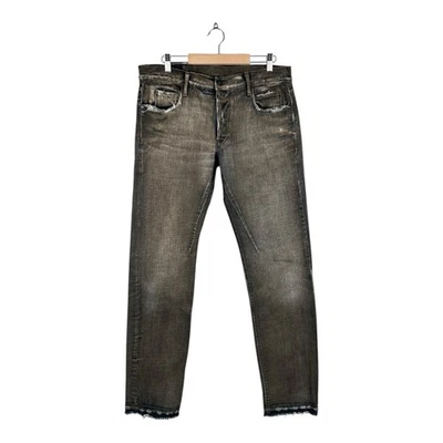 RICK OWENS OLMAR and MIRTA AW 2009 Distressed Denim Jeans Avant Garde Size 34 - Image 1 of 4