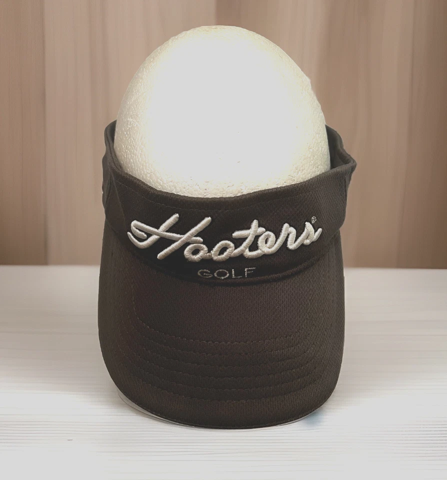 HOOTERS GOLF Visera Ajustable Doble Logo HG Verde Oliva Bordado John Daly Foto 1 de 4