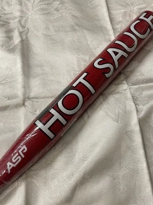 Nuevo Bate de Softbol Lanzamiento Lento Miken Hot Sauce 220 USSSA 25 oz 14 pulgadas 2 piezas Hecho en EE. UU. RARO Foto 1 de 4
