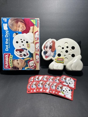 Dot The Dog Vintage Playskool Games - Juego de memoria a juego 1995 - Completo Foto 1 de 4
