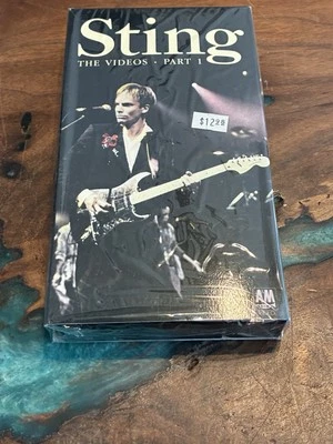 STING The Videos Part 1 - VHS VIDEO 1987  - NEW Sealed  A20 - Image 1 of 2