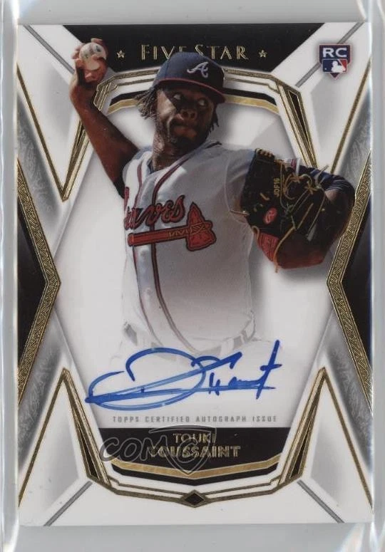 2019 Topps Five Star Auto Touki Toussaint #FSA-TT Rookie Auto RC - Image 1 of 2