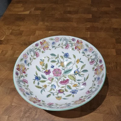 Beautiful Minton Haddon Hall pedastal serving bowl - Image 1 of 3