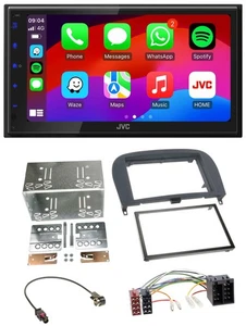 JVC Bluetooth 2DIN MP3 DAB USB Autoradio für Mercedes SL-Klasse 2001-2011 R230 - Bild 1 von 10