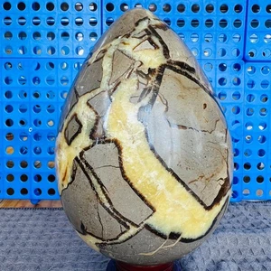 Natürlicher Drache Septarier Kugel Quarz Kristall Achat Stein Reiki Heilung 4768G - Bild 1 von 9