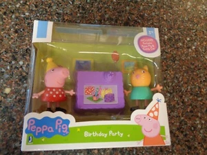 Peppa Pig Birthday Party Action Figure Play Set 2.5" Candy Cat New - Picture 1 of 6