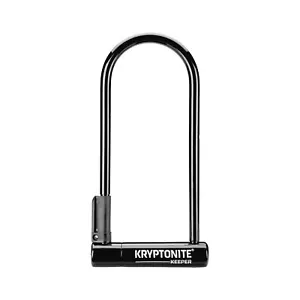 Kryptonite Keeper U-Lock - 4 x 10", Keyed, Black, Includes bracket - Picture 1 of 1