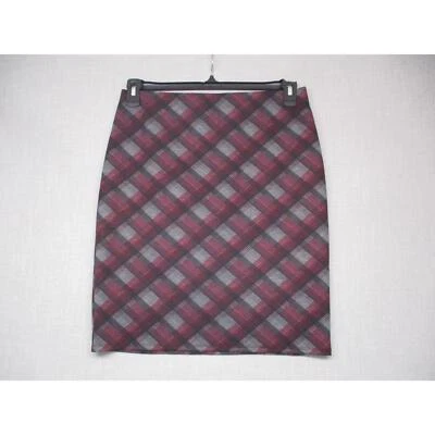 Falda Lápiz Roz Ali Gótica Acadímica a Cuadros Oficina Clásica Mujer Talla Pequeña Mediana Foto 1 de 4