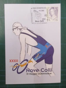 CARTOLINA XXXII NOVE COLLI CESENATICO 2002 GRAN FONDO - Foto 1 di 2