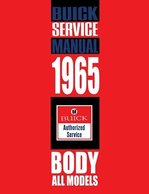 1965 Buick Body Shop Manual - All Models - Image 1 of 4