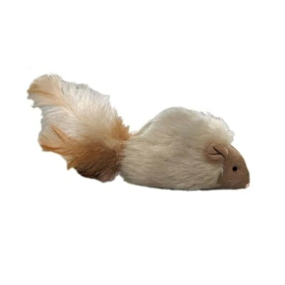 Spot Squeakeeez Mouse Assorted Cat Toy Tan/Brown, 6 in   - Image 1 of 4