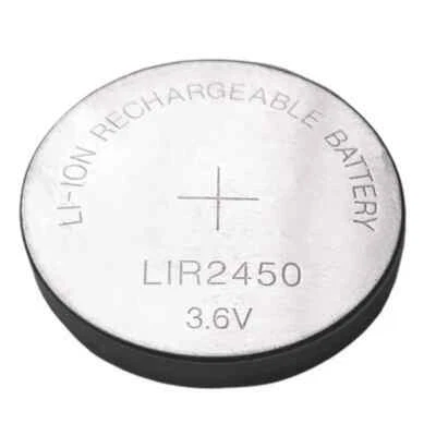 1 x LIR2450 CR2450 RECHARGEABLE EUNICELL 3.6V LITHIUM BATTERY SHIP SYDNEY   - image 1 of 2