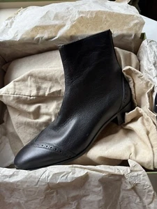 Gucci Men's ankle boot with half Horsebit 8.5 Us - Picture 1 of 5