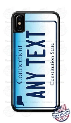 Connecticut 2001 License Plate Personalized Phone Case For iPhone 13 Samsung  - Image 1 of 4