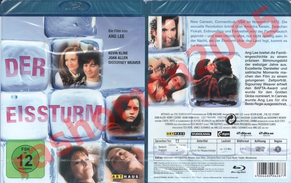 Blu-ray THE ICE STORM Kevin Kline Sigourney Weaver Christina Ricci Region B NEW - Image 1 of 1