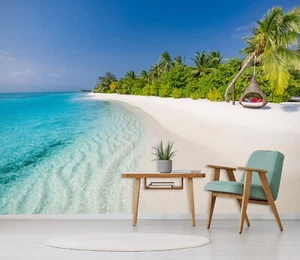 3D Beach Vacation I6145 Wallpaper Mural Self-adhesive Removable Sticker Erin - Picture 1 of 11