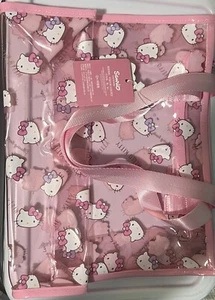 Hello Kitty Bag Clear Pink Sanrio, KUROMI, Melody - Picture 1 of 4