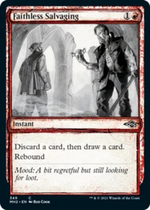 Faithless Salvaging - Foil - Showcase X4 (Modern Horizons 2: Alternate Frame) MT - Bild 1 von 1