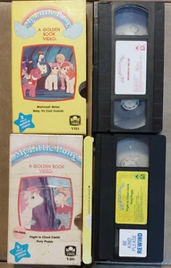 MY LITTLE PONY 2 VHS Videotape Lot Mishmash Melee + Flight To Cloud Castle NTSC - Picture 1 of 2