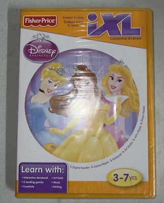 Fisher Price: Disney Princess (CD-ROM, 2010) iXL Learning System Software. - Image 1 of 2