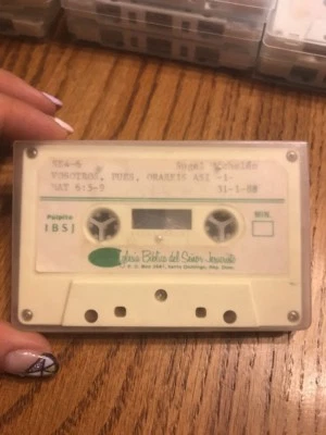 Vositros Pues Orareis ASI 1 MAT 6:5-9 Sugel Michelen Cassette Ships N 24h - Image 1 of 2