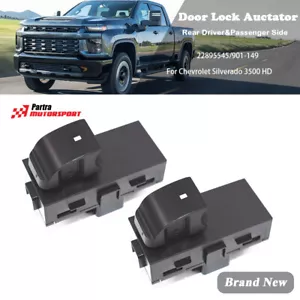 2Qty Power Window Switches Rear Driver&Passenger Side 901-149 For Chevy GMC - Foto 1 di 7