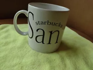 Starbucks 1994 City Collector Series Coffee Mugs San Diego Sailboat EUC - Picture 1 of 5
