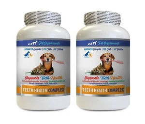 Masticables dentales para perros - SALUD DIENTES PARA PERROS Y GATOS - Vitamina C para perros pastillas 2B - Imagen 1 de 7