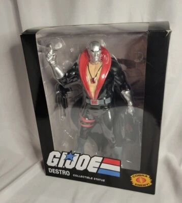 G.I. Joe Destro PCS Statue Hasbro Premium Collectables Statue Ships Fast! - image 1 of 4