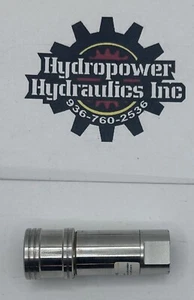 Acoplador de aire Hi Flo A64619-BG, Legacy, SS cuerpo de 1/4" conexión NPT de 3/8" - Imagen 1 de 3