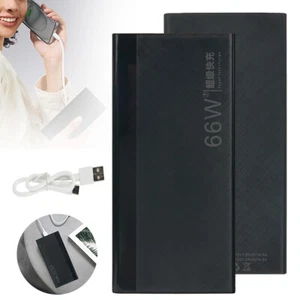 10000mAh Power Bank 66W PD USB-C Schnellladefunktion mit LED Anzeige Handyakkus - Zdjęcie 1 z 12