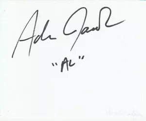 Adam Jacobs (Broadway's "Aladdin" star) Signature - Picture 1 of 1