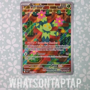 Pokemon Card Maractus 160/159 Secret Rare Scarlet Violet Journey Together LP - Picture 1 of 2