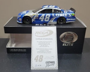 1/24 RCCA Elite 2016 Jimmie Johnson #48 Lowe's NASCAR pressofuso #5 su 78 - Foto 1 di 20