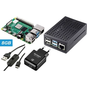 TRU COMPONENTS Pure Set Raspberry Pi® 5 B 8 GB 4 x 2.4 GHz inkl. Netzteil, inkl. - Bild 1 von 6