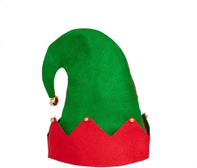 Elf Hats Bulk Felt Christmas Elf Costume Hat Accessories for Men Women, Christma - Image 1 of 4