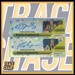 2024-25 Panini Donruss Euroleague BK Bogdan/Bojan Bogdanovic Dual Auto 2/5 - Picture 1 of 3