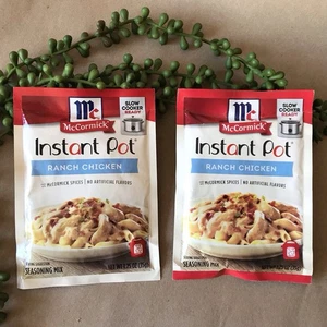 2 McCormick Instant Pot ~ RANCH CHICKEN ~ Slow Cooker Seasoning Packets ~ 35g - Picture 1 of 2