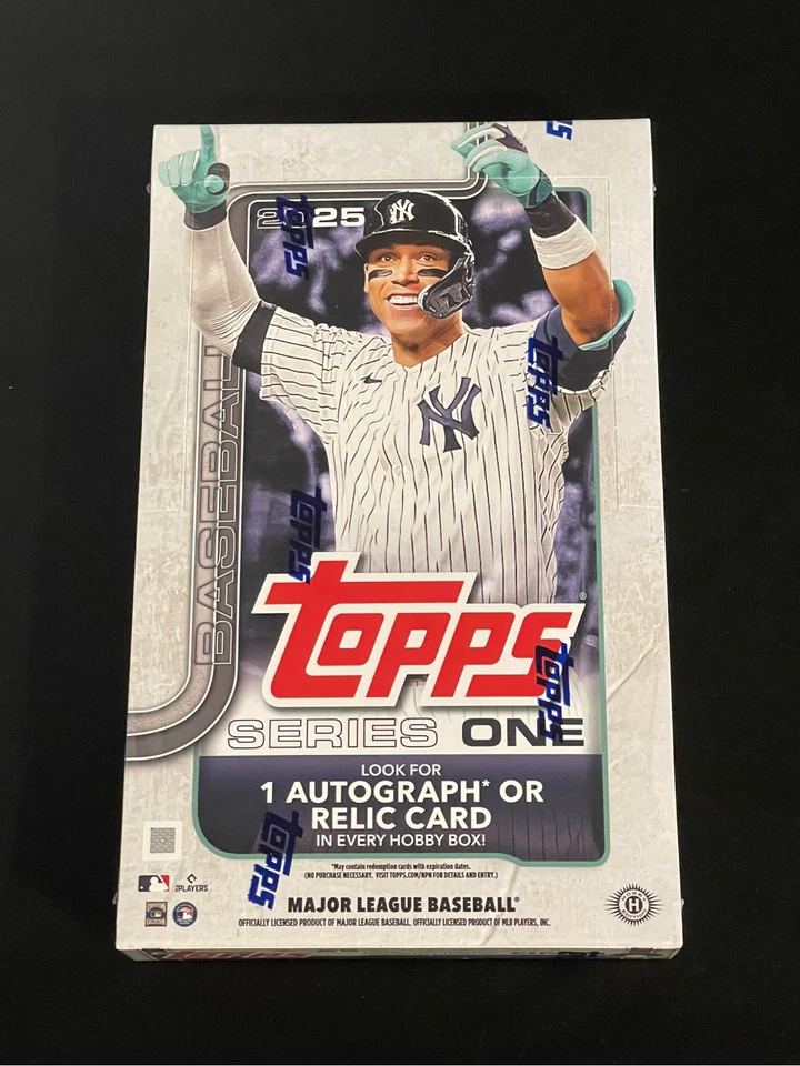 2025 Topps Series 1 Baseball Factory Sealed Hobby Box