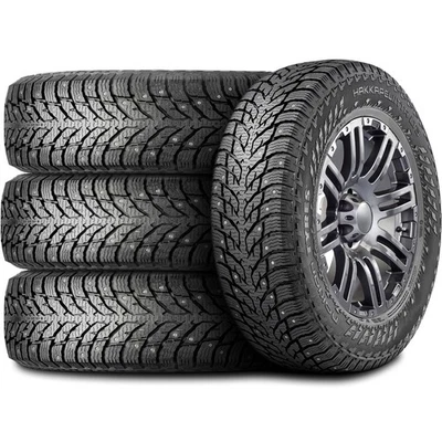 4 Tires Nokian Tyres Hakkapeliitta LT3 LT 265/75R16 Load D 8 Ply (Studded) Snow Foto 1 de 4