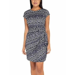 Vestido nudo Nicole Miller para mujer (azul, M) - Imagen 1 de 4