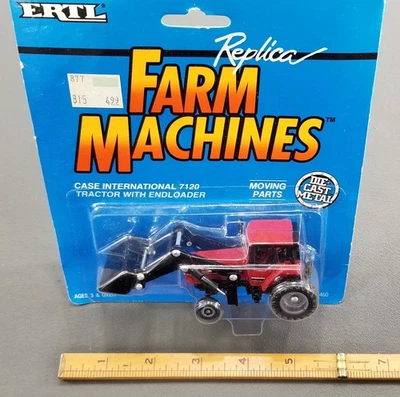 ERTL 1/64 CASE INTERNATIONAL TRACTOR W/LOADER IOP DIECAST METAL - Image 1 of 4