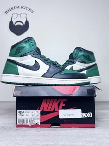 Talla 13 - Air Jordan 1 Retro Alto OG Verde Pino 1.0 2018 Usado 555088-302 - Imagen 1 de 13