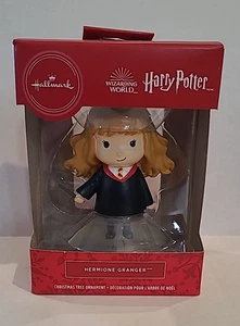 Hallmark Harry Potter Weihnachtsschmuck - Hermine Granger mit Zauberstab - NEU / Neu in OVP - Bild 1 von 2