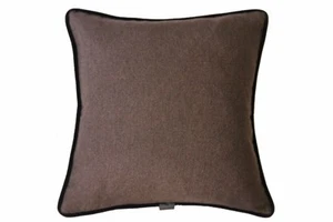 Brown Check / Brown Velvet Brown velvet piping, 43x43 - Foto 1 di 4